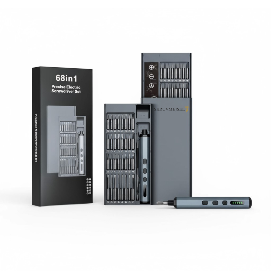 FixPro™ – Elektrisk Skruvmejsel 68-i-1