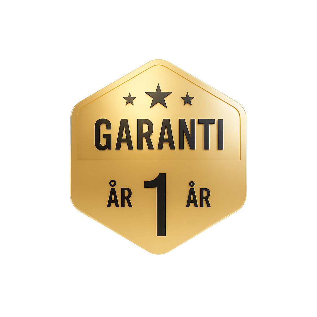 +1 Års Garanti