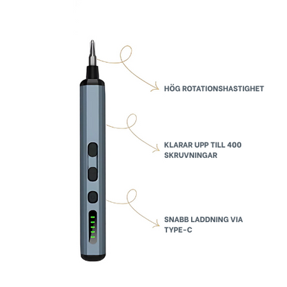 FixPro™ – Elektrisk Skruvmejsel 68-i-1