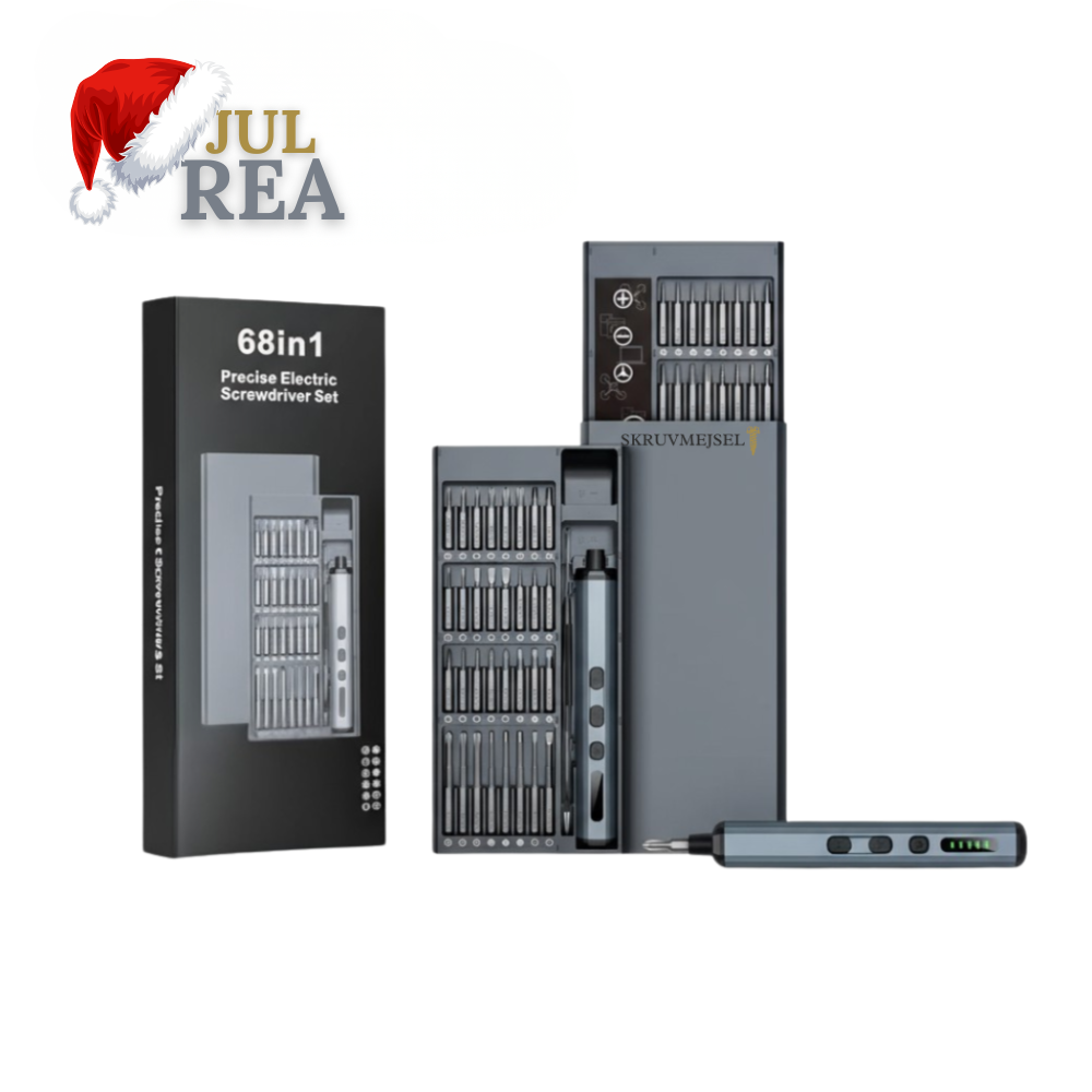 FixPro™ – Elektrisk Skruvmejsel 68-i-1